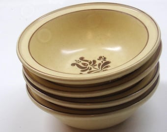 Set of 4 Pfaltzgraff 'Village' Soup / Cereal Bowls