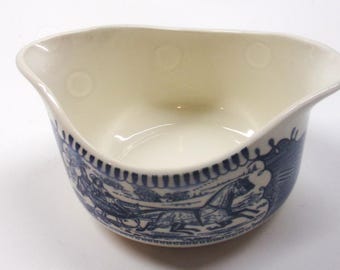 Royal China 'Currier & Ives' Gravy Boat