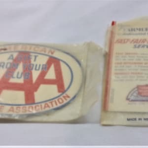 Vintage AAA & Farmer&#39;s Insurance Group Advertising Needle Packs - Made in West Germany