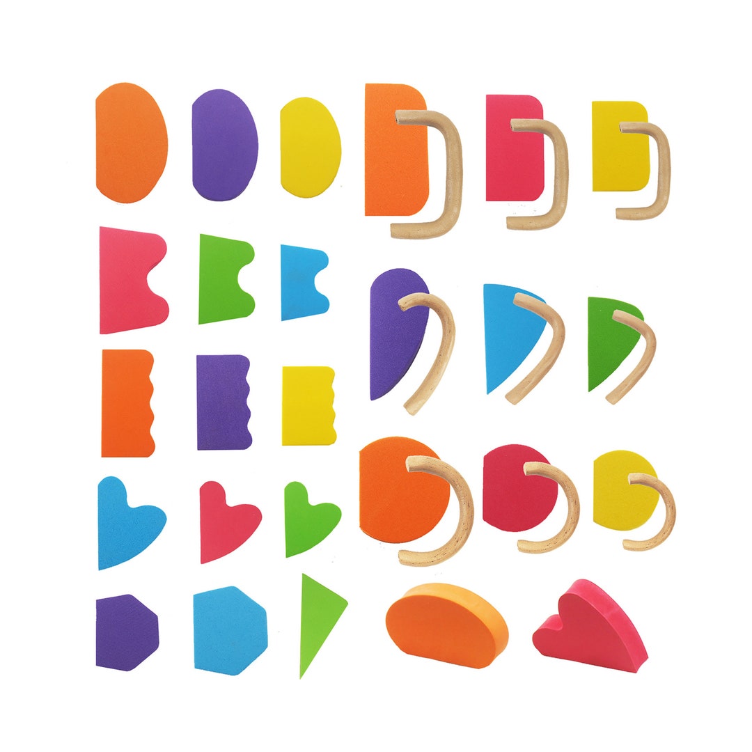 Pottery Mug Handle Forms, Small Cup Handle Molds for Pottery, Pottery Tools for Making Handle