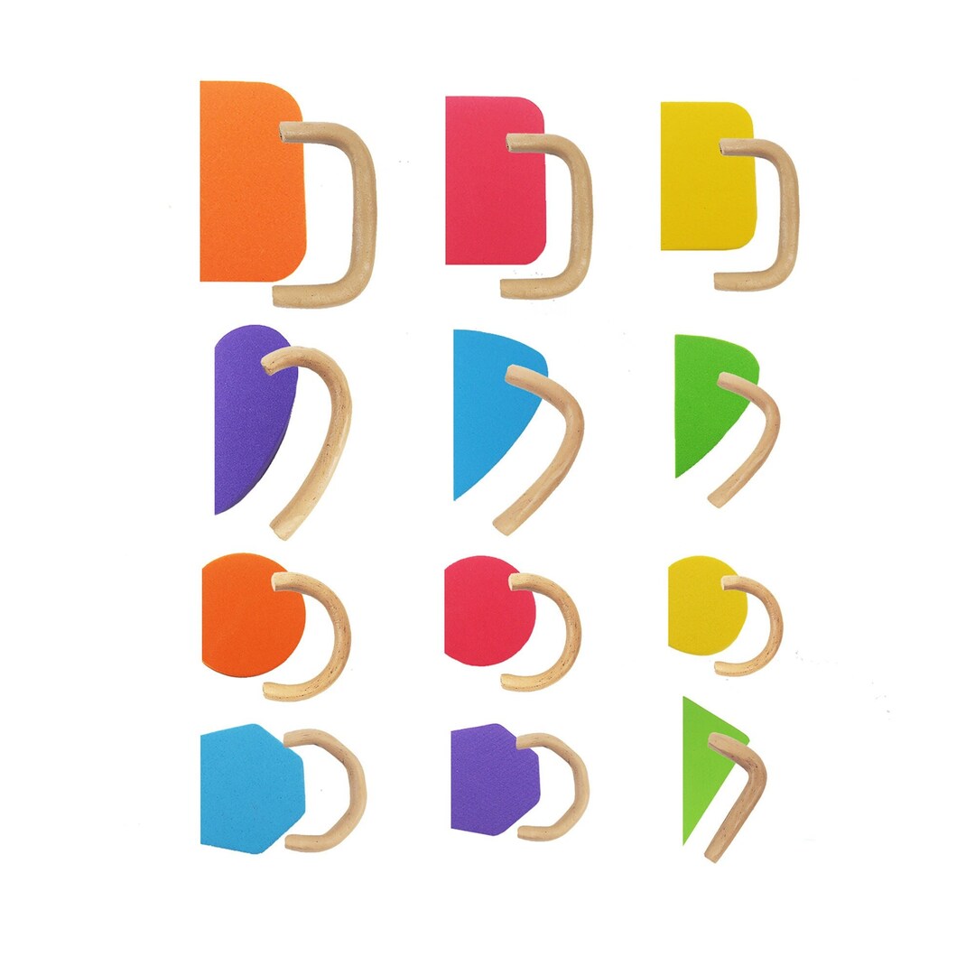 Pottery Mug Handle Forms, Small Cup Handle Molds for Pottery, Pottery Tools for Making Handle