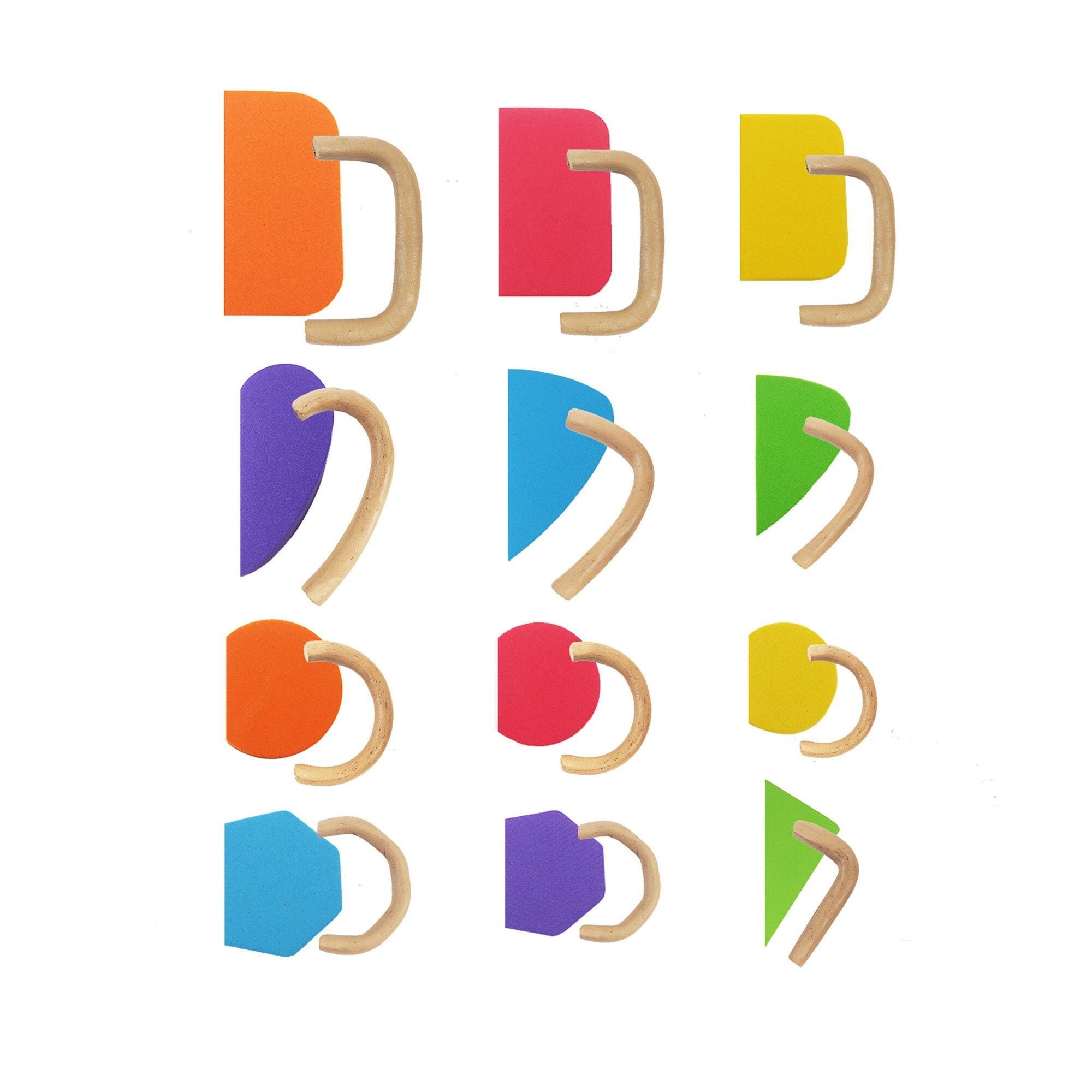 Pottery Mug Handle Forms Small Cup Handle Molds for Pottery Etsy