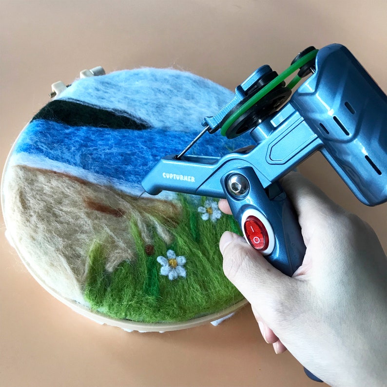 Electric Needle Felting Machine for 1 Needle Handheld Single Etsy