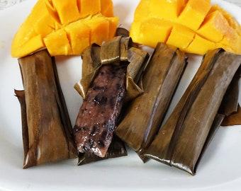 Chocolate Suman  -  Gluten Free Fresh Bud bud (10 Pieces)