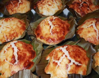 Bibingka - Filipino Bibingka Made in USA (24 pieces) - Bisaya Bingka Version