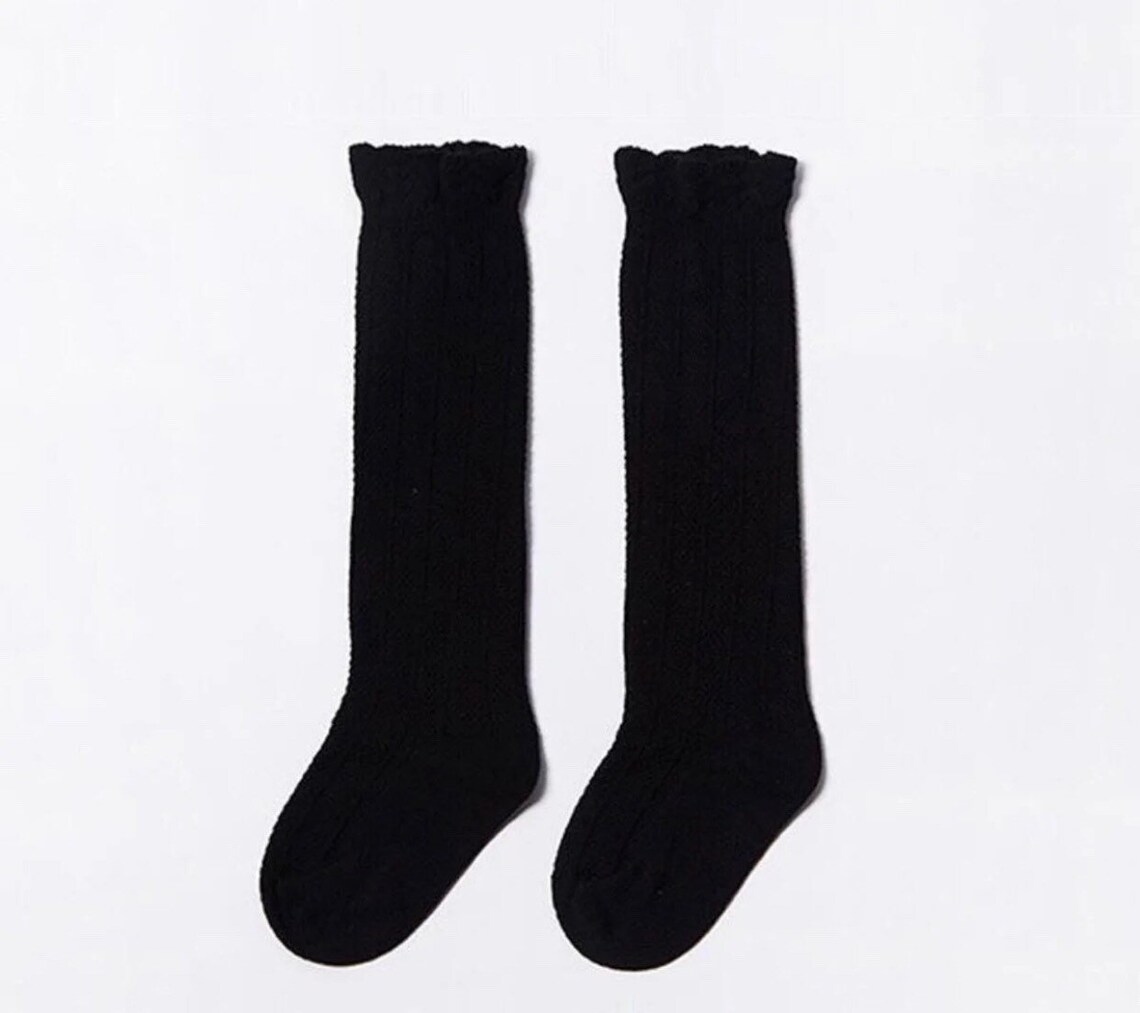 Toddler Knee High Socks toddler socks knee high socks leg Etsy