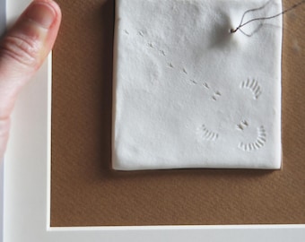 Traced Tiles / Porcelain Wall Art