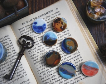 Pleiades / Porcelain Brooches
