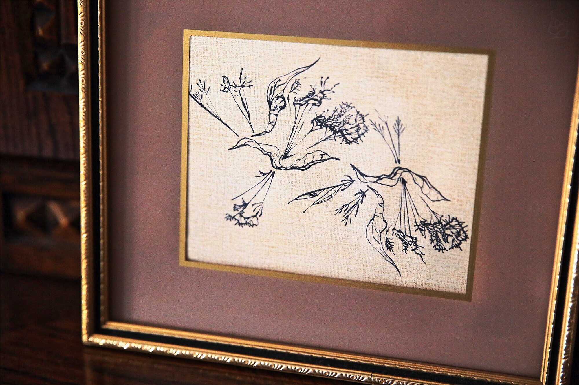 Oiseaux. Édition Limitée Imprimée d'art Signée Format A6