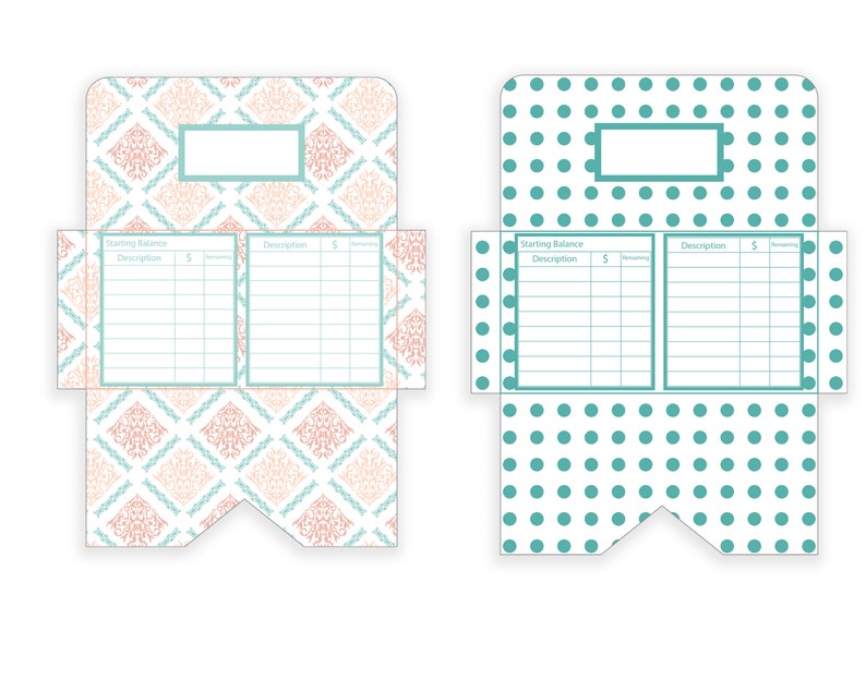 printable cash envelopes for the cash envelope system etsy