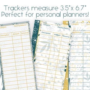 Printable Expense Tracker - Cashless Envelope System - Spending ...