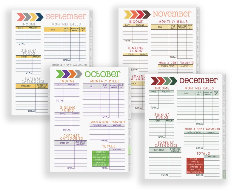 goodnotes budget templates goodnotes budget templates