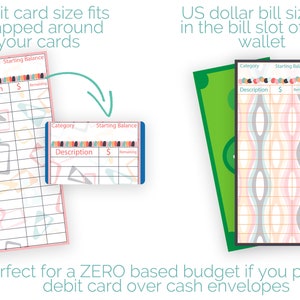 Printable Expense Tracker - Cashless Envelope System - Budget Printable ...