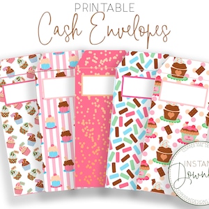 Cash Envelopes System - Printable Budget Envelopes - Budgeting Envelopes