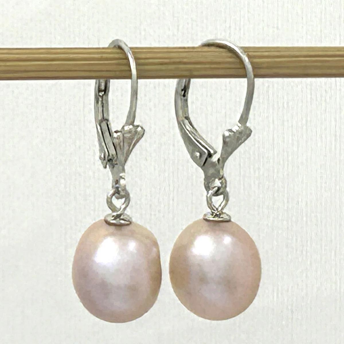 Orecchini A Fiore In Argento 925 E Ambra Baltica - Perno Con Chiusura A Farfallina, Dimensioni Quadrante 0,6 Cm