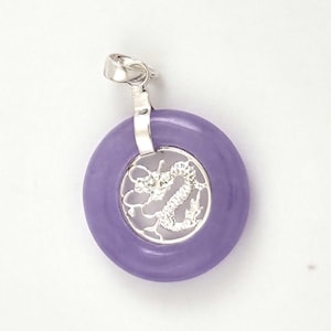 Lavender Jade Dragon - Etsy