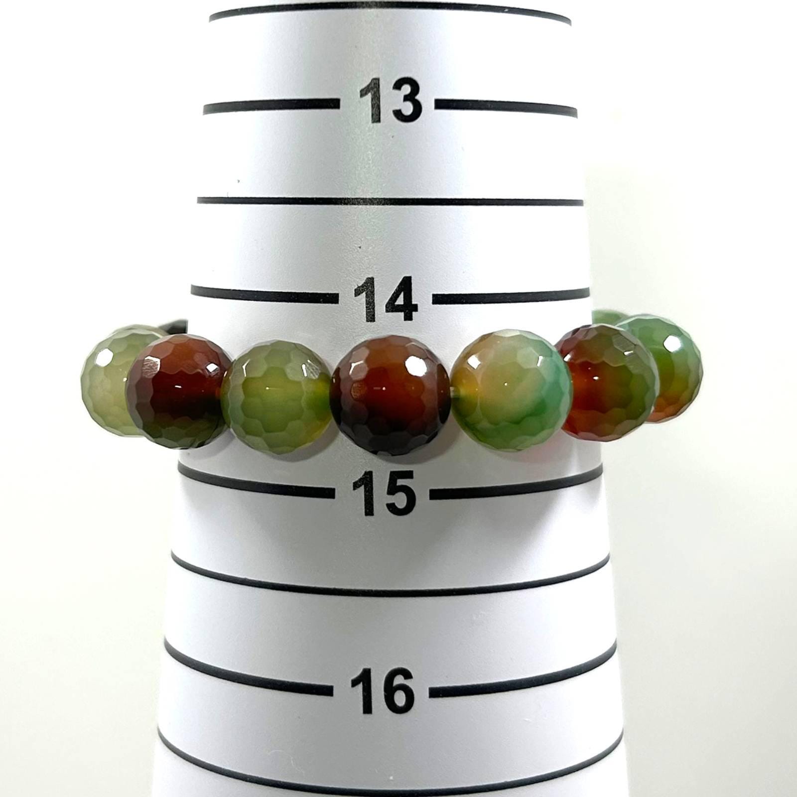 Bracciale catena arcobaleno con iniziale | Bijou Pour Moi