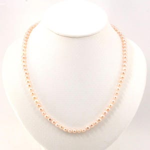 Romance Pink Freshwater Pearl Strand Necklace