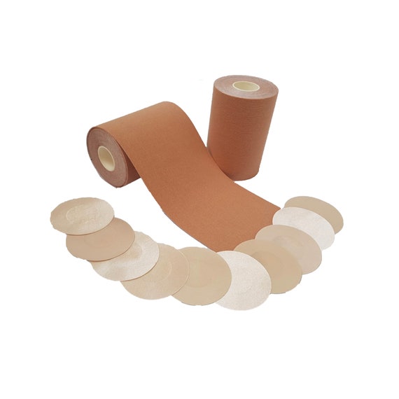 Boob Tape, Breast Lift Tape and Nipple Covers, Push up Tape and