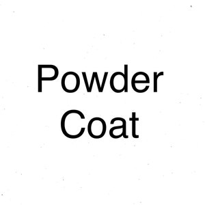May include: Powder Coat text on a white background.