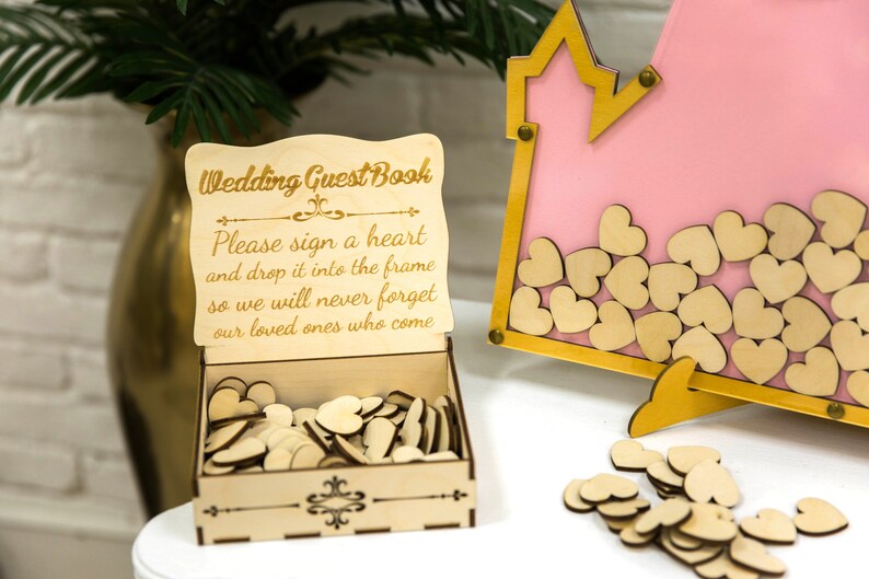 Disney Guest book Wedding guest book Disney castle wedding Etsy