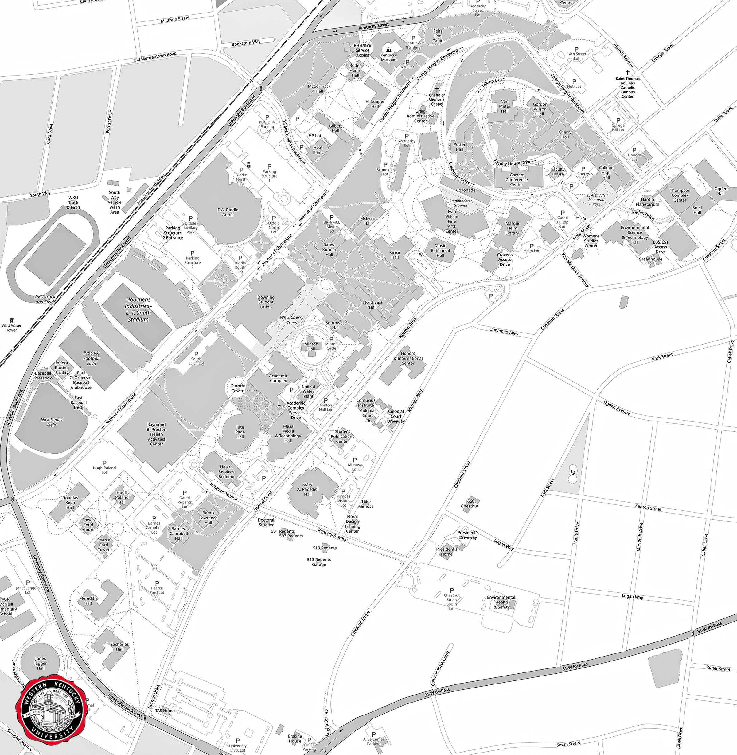 Duke University Campus Map Pdf
