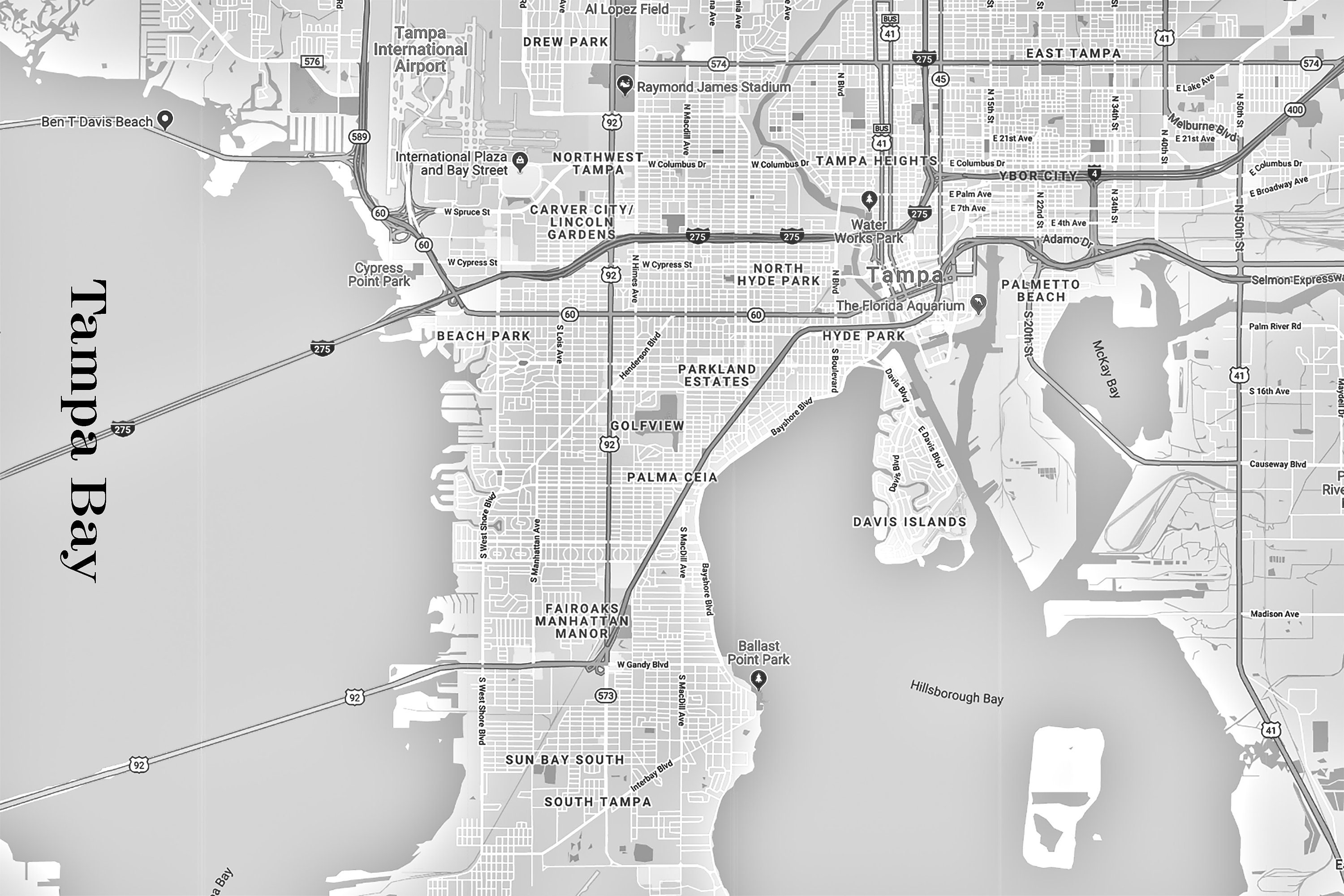 Tampa Bay Map Etsy Il Fullxfull.1670053170 Ls66