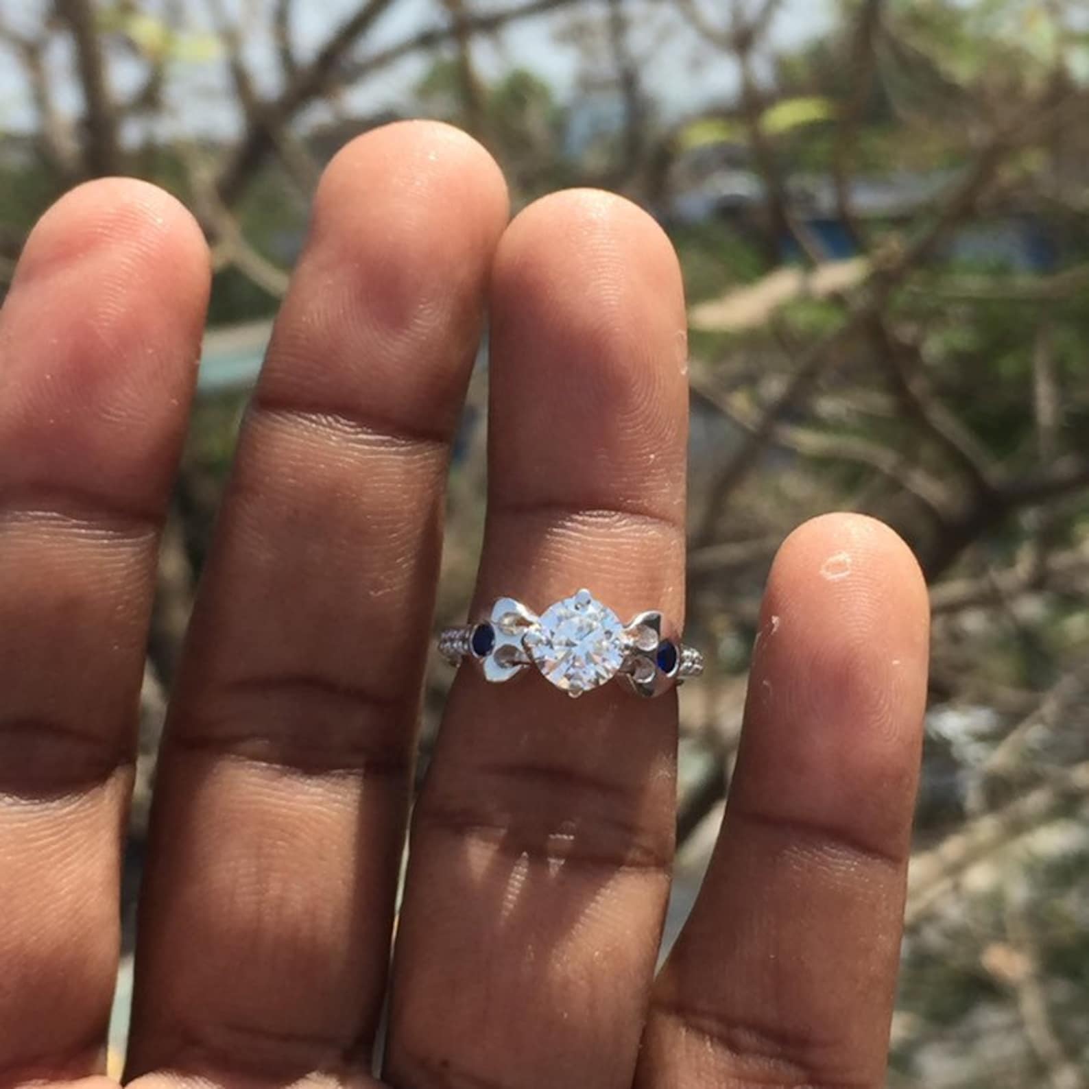 Custom Made Star Wars Engagement Ring Saber Engagement Ring Etsy