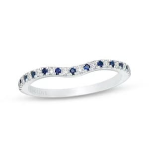 Vera Wang Sapphire Ring Etsy