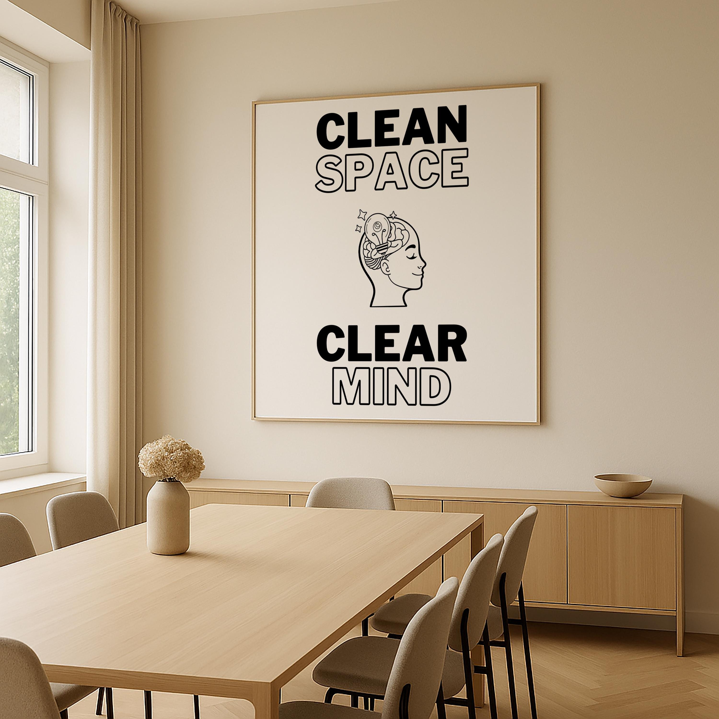 Clean Space Clean Mind