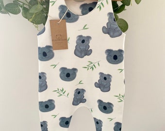 organic baby romper