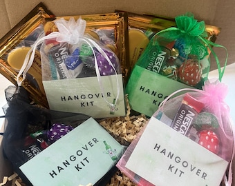 Hangover Kit: Pre-filled Party Favour Survival Kit | Recovery Kit
