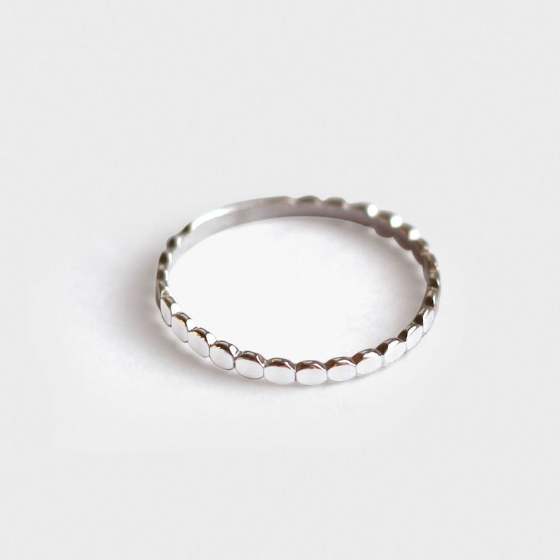 Thin ring, silver ring, wedding jewelry, celestial jewelry, refined and thin, minimalist jewelry, simple ring, dainty silver ring image 1