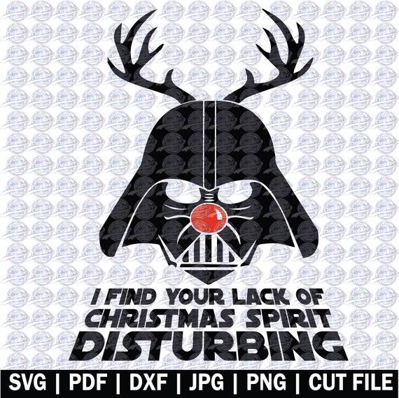 Download Starwars christmas svg SVG file Silhouette Cricut Cameo | Etsy