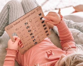 Indoor Scavenger Hunt Board