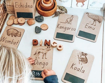 Australian Native Animal Flash Cards