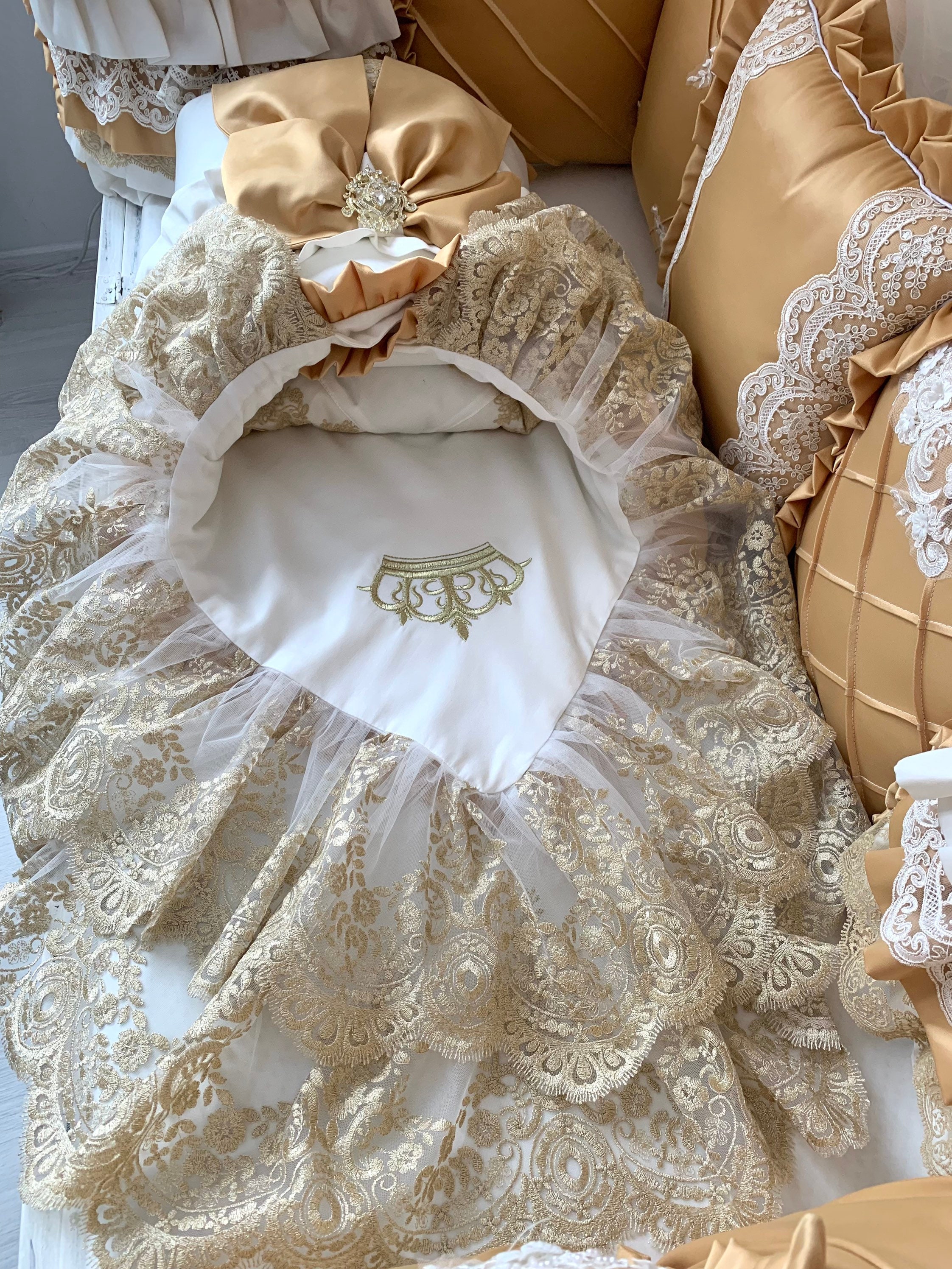 Luxury Baby Bedding Set Exclusively Baby Bedding Neutral Baby Etsy