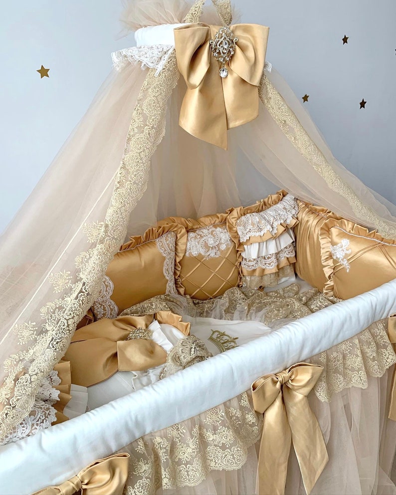 Luxury Baby Bedding Set Exclusively Baby Bedding Neutral Baby Etsy