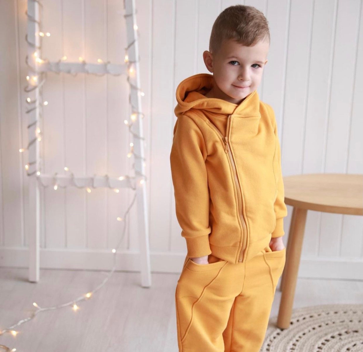 Cotton Toddler Baby Sweatshirt warmed Sweatpants Set Outfit Etsy