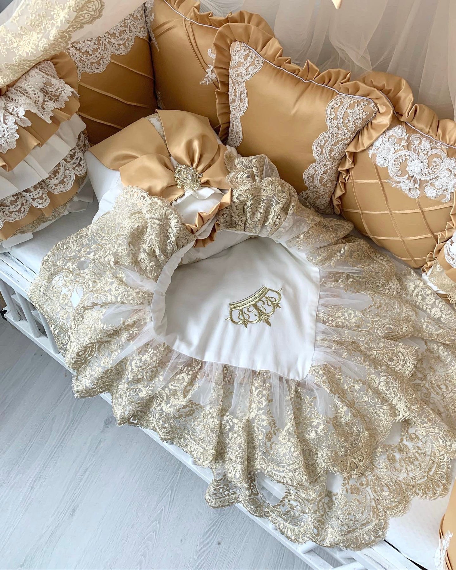 Luxury Baby Bedding Set Exclusively Baby Bedding Neutral Baby Etsy