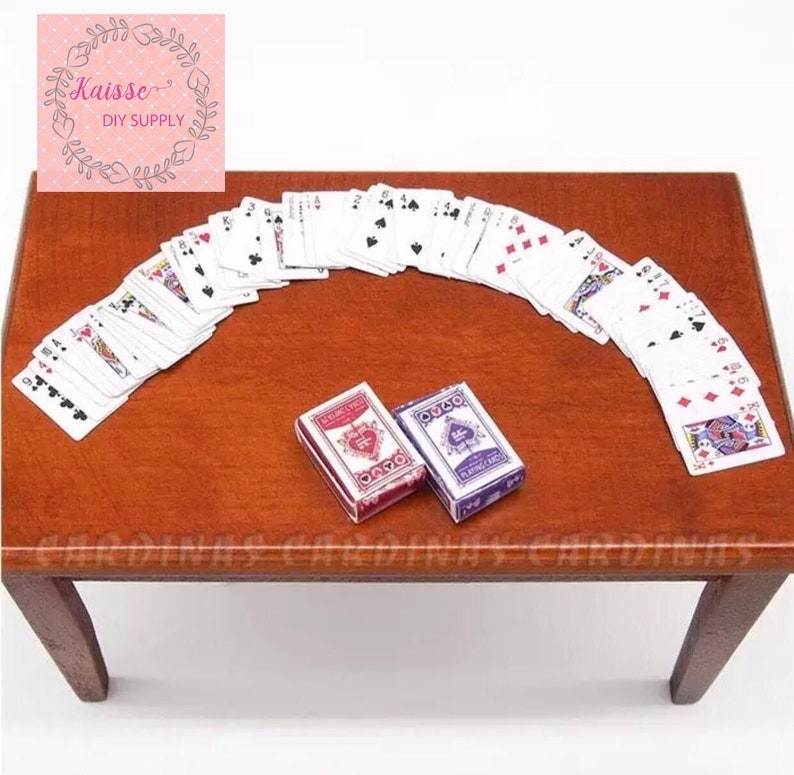 最新情報 1:12 Dollhouse poker set 81％以上節約 mini dollhouse miniature