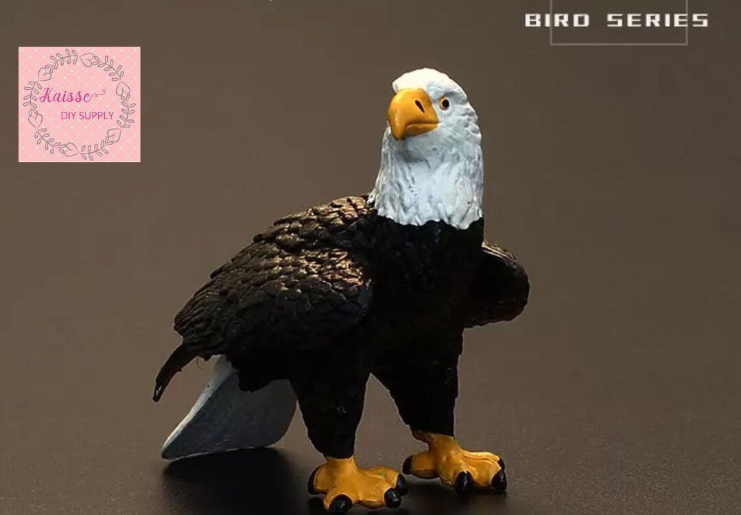 Fairy Garden Eagle , Eagle Miniature, Eagle Figurine, Gemini Garden