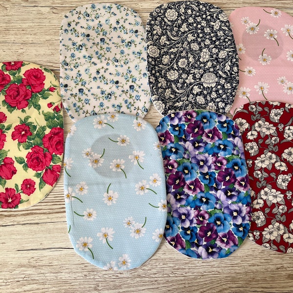 Funky Stoma Bag Covers - 'Flowers' - Ostomy Ileostomy Colostomy Handmade