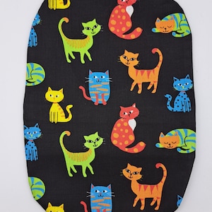 Housses de sac pour stomie funky - « Cartoon Cats » - Colostomie pour iléostomie pour stomie faite main