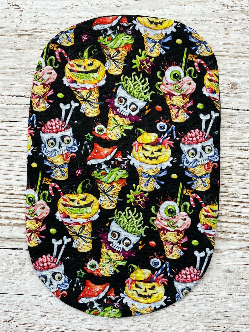 Funky Stoma Bag Covers 'Skulls' Ostomy Ileostomy Colostomy Handmade Monster Cones