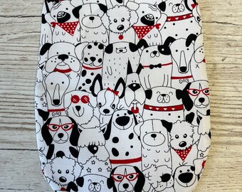 Funky Stoma Bag Covers - 'Dogs' - Ostomy Ileostomy Colostomy Handmade