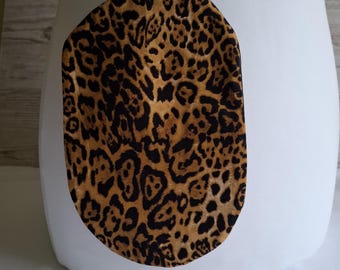 Chic Stoma Bag Covers Special Leopard Print Design Handmade for Ileostomy and Colostomy. Limited Number Available