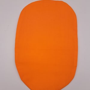 Housses de sac funky pour stomie - « Orange » - Colostomie pour iléostomie pour stomie fait main