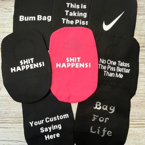 Couvre-sacs funky pour stomie « Funbags » pour stomie, iléostomie, colostomie fait main