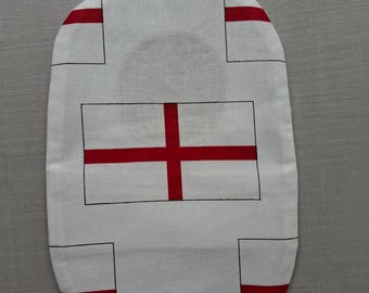 Chic Stoma Bag Cover English Flag Design Handmade for Ileostomy and Colostomy. Limited Number Available World Cup